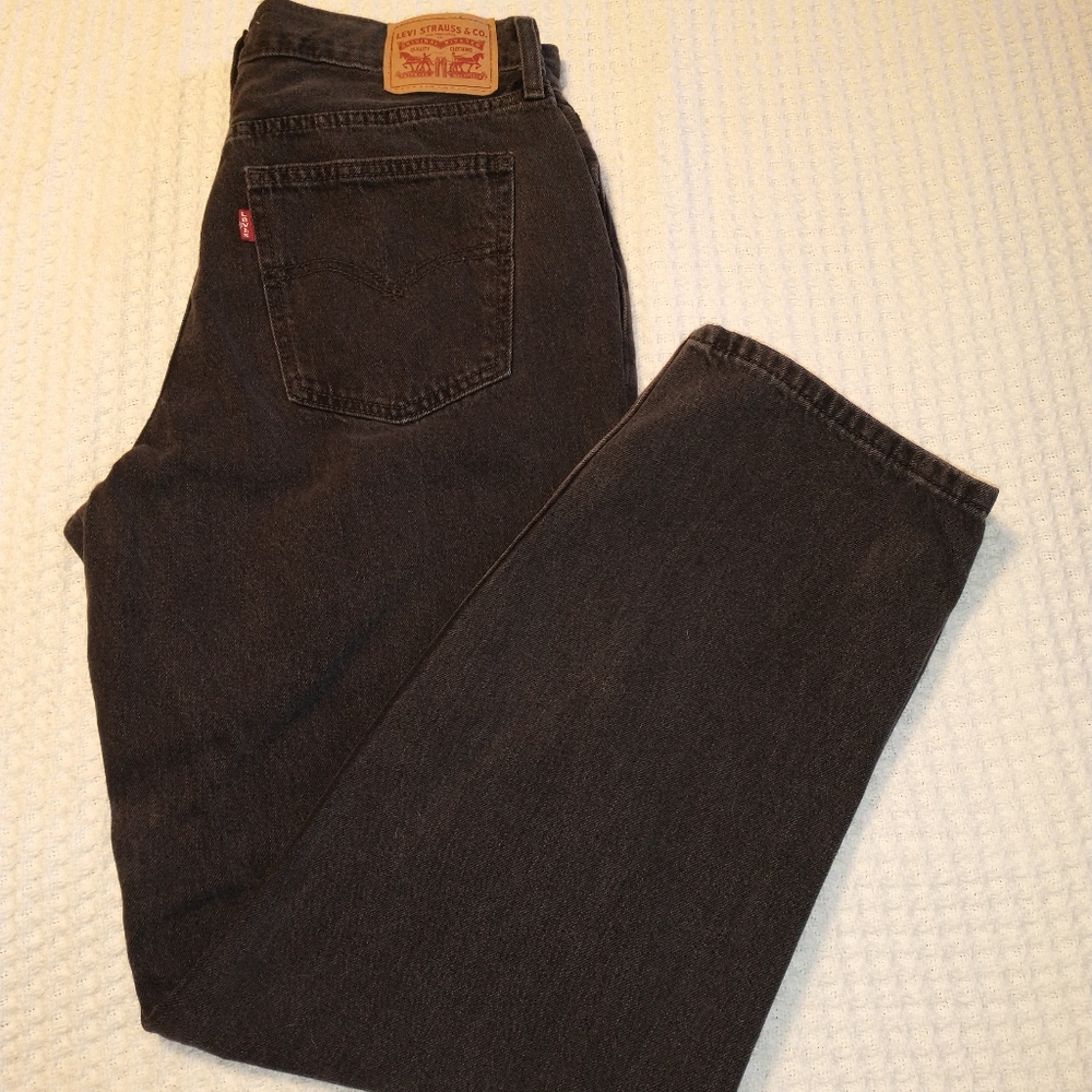 Levi's low pro straight jeans